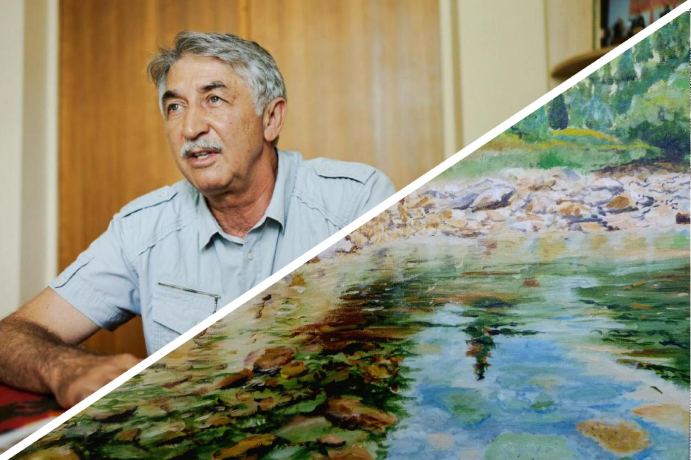 Персональная коллекция картин Вячеслава Лугового в репозитории БНТУ